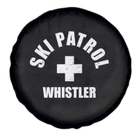 Ski Patrol Whistler Spare Tire Cover Winter Slopes Skiing Snowboarding - Wonder Print Shop