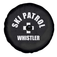 Ski Patrol Whistler Spare Tire Cover Winter Slopes Skiing Snowboarding - Wonder Print Shop