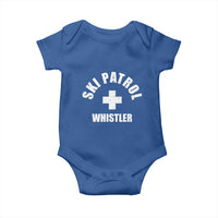 Ski Patrol Whistler Baby Onesie Winter Slopes Skiing Snowboarding - Wonder Print Shop