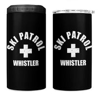 Ski Patrol Whistler 4 in 1 Can Cooler Tumbler Winter Slopes Skiing Snowboarding - Wonder Print Shop