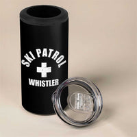 Ski Patrol Whistler 4 in 1 Can Cooler Tumbler Winter Slopes Skiing Snowboarding - Wonder Print Shop