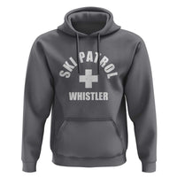 Ski Patrol Whistler Hoodie Winter Slopes Skiing Snowboarding - Wonder Print Shop