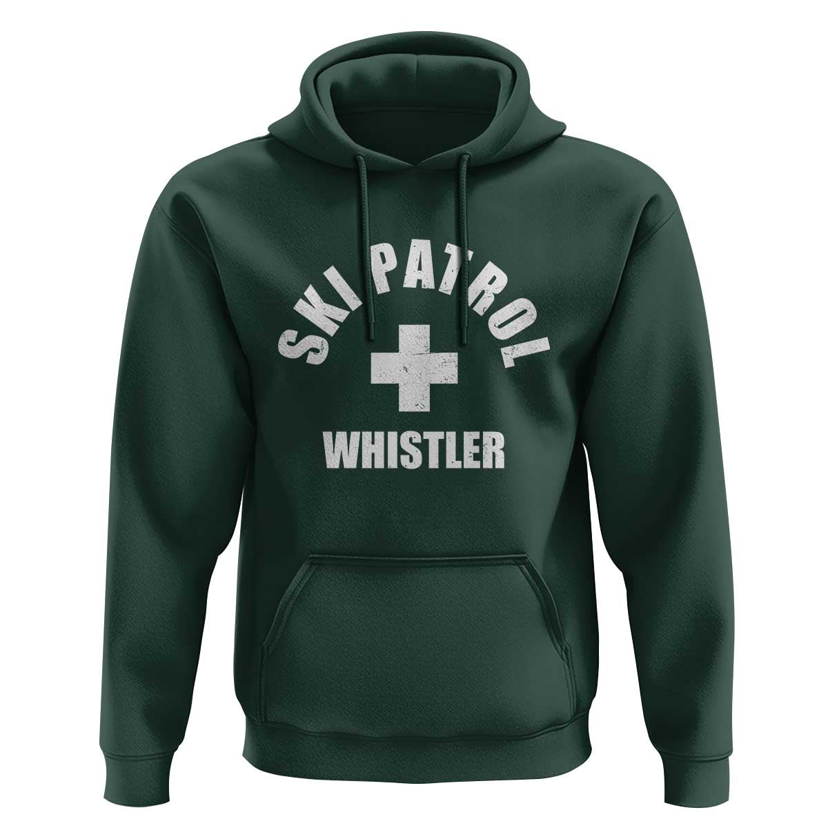 Ski Patrol Whistler Hoodie Winter Slopes Skiing Snowboarding - Wonder Print Shop