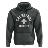 Ski Patrol Whistler Hoodie Winter Slopes Skiing Snowboarding - Wonder Print Shop