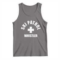 Ski Patrol Whistler Tank Top Winter Slopes Skiing Snowboarding - Wonder Print Shop