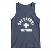 Ski Patrol Whistler Tank Top Winter Slopes Skiing Snowboarding - Wonder Print Shop