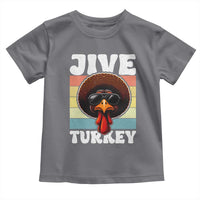 Funny Jive Thanksgiving Turkey Day Toddler T Shirt Retro Afro Black Turkey - Wonder Print Shop