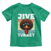 Funny Jive Thanksgiving Turkey Day Toddler T Shirt Retro Afro Black Turkey - Wonder Print Shop