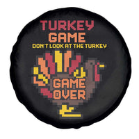 Funny Thanksgiving Turkey Spare Tire Cover Turkey Game Dont Look At The Turkey - Wonder Print Shop