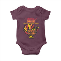 Funny Thanksgiving Turkey Baby Onesie Turkey Game Dont Look At The Turkey - Wonder Print Shop