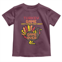 Funny Thanksgiving Turkey Toddler T Shirt Turkey Game Dont Look At The Turkey - Wonder Print Shop