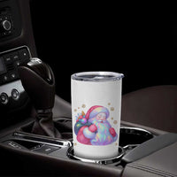 Iridescent Christmas Santa Printed Coquette Xmas Tumbler Cup - Wonder Print Shop