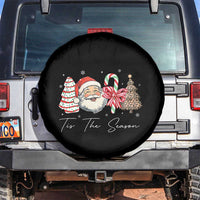 Funny Tis The Season Christmas Spare Tire Cover Xmas Holiday Family Matching Santa Xmas Tree - Wonder Print Shop