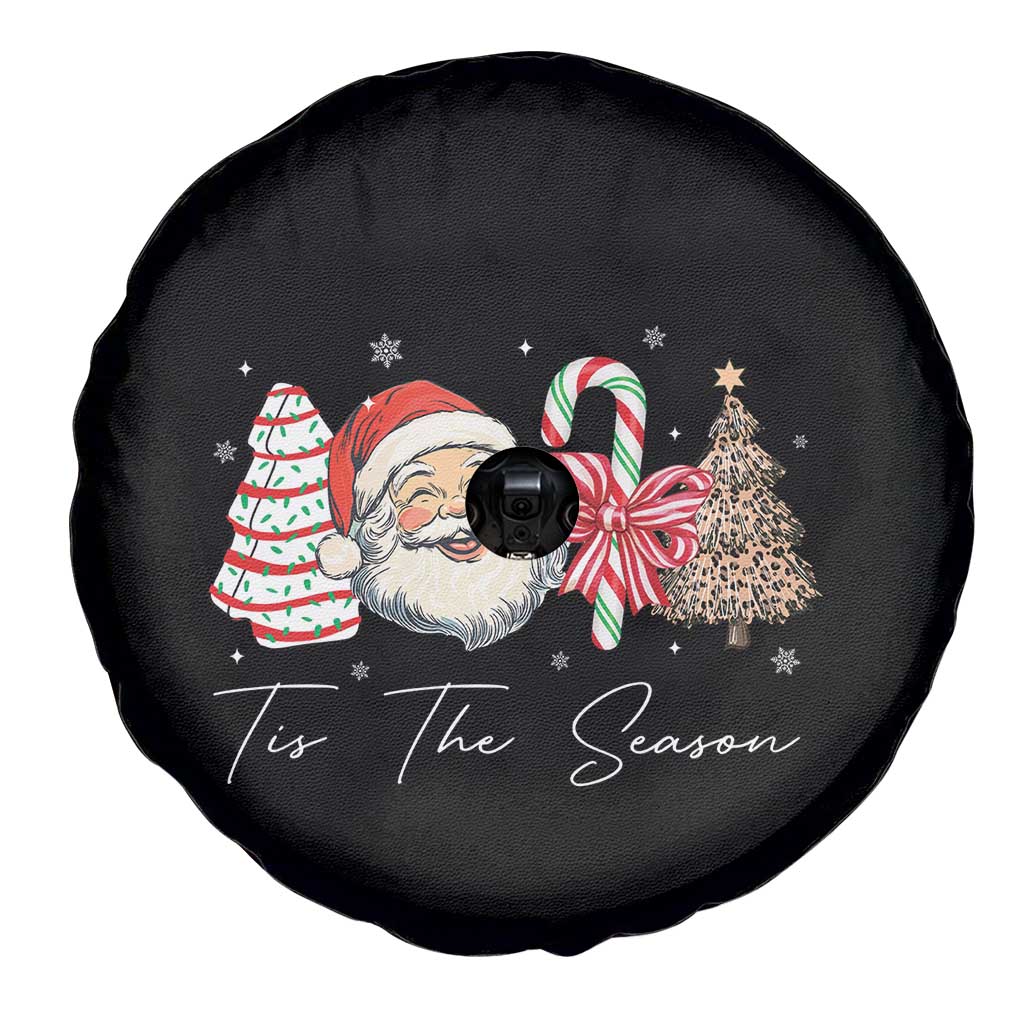Funny Tis The Season Christmas Spare Tire Cover Xmas Holiday Family Matching Santa Xmas Tree - Wonder Print Shop