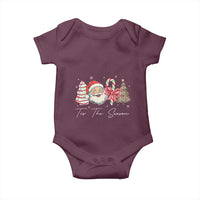 Funny Tis The Season Christmas Baby Onesie Xmas Holiday Family Matching Santa Xmas Tree - Wonder Print Shop