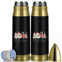 Funny Tis The Season Christmas Bullet Tumbler Xmas Holiday Family Matching Santa Xmas Tree - Wonder Print Shop