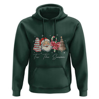 Funny Tis The Season Christmas Hoodie Xmas Holiday Family Matching Santa Xmas Tree - Wonder Print Shop