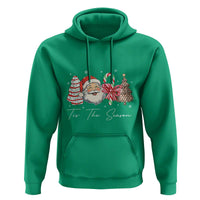 Funny Tis The Season Christmas Hoodie Xmas Holiday Family Matching Santa Xmas Tree - Wonder Print Shop