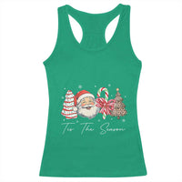 Funny Tis The Season Christmas Racerback Tank Top Xmas Holiday Family Matching Santa Xmas Tree - Wonder Print Shop