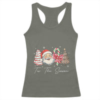 Funny Tis The Season Christmas Racerback Tank Top Xmas Holiday Family Matching Santa Xmas Tree - Wonder Print Shop
