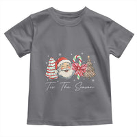 Funny Tis The Season Christmas Toddler T Shirt Xmas Holiday Family Matching Santa Xmas Tree - Wonder Print Shop