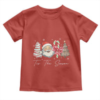 Funny Tis The Season Christmas Toddler T Shirt Xmas Holiday Family Matching Santa Xmas Tree - Wonder Print Shop