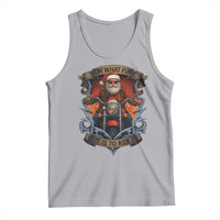 Funny Christmas Motorcycle Santa Tank Top Oh What Fun It Is To Ride Xmas Biker - Wonder Print Shop