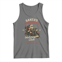 Funny Christmas Motorcycle Biker Tank Top Santas Sleighers Motorcycle Club Decking The Halls - Wonder Print Shop
