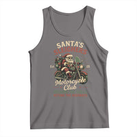 Funny Christmas Motorcycle Biker Tank Top Santas Sleighers Motorcycle Club Decking The Halls - Wonder Print Shop