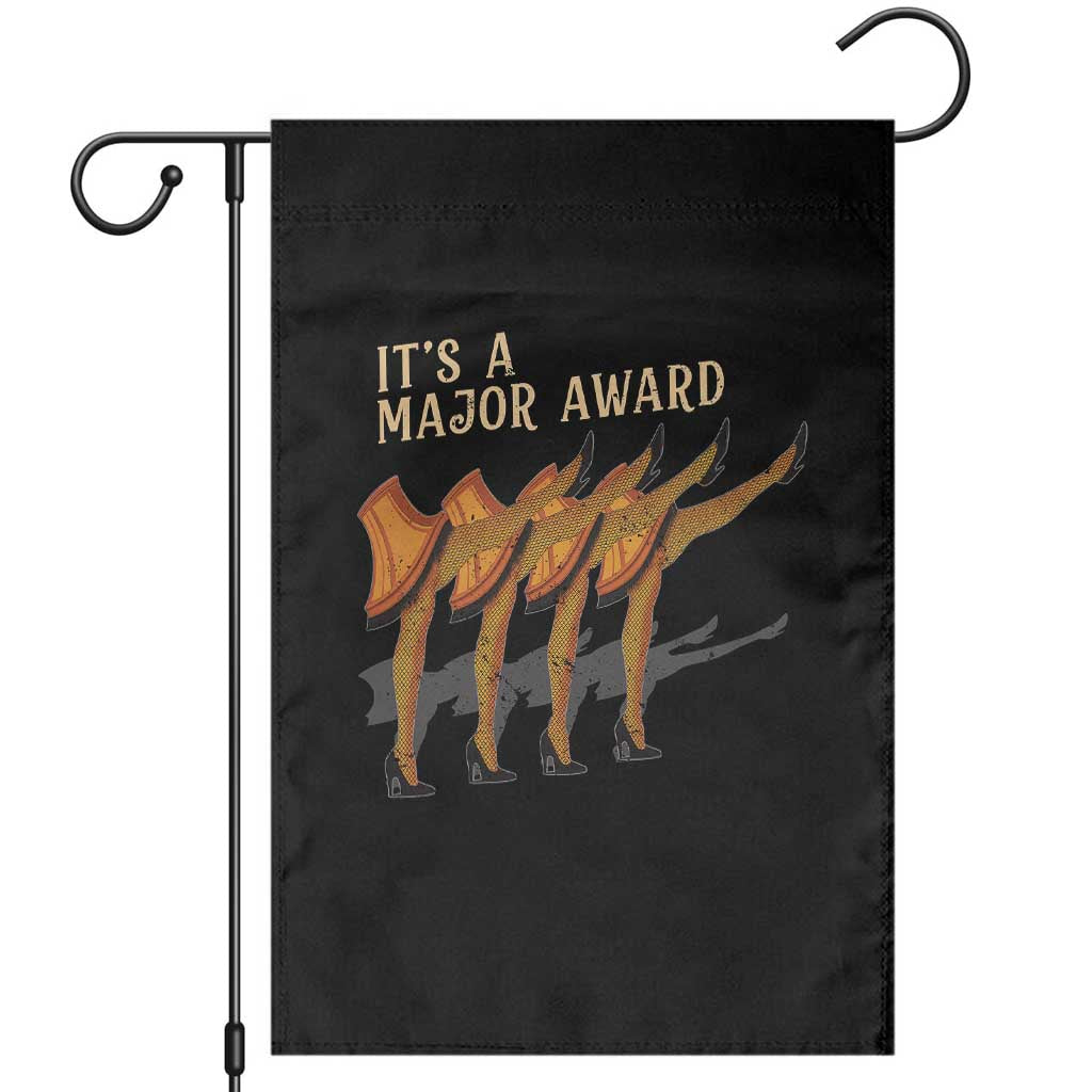 Funny Christmas Movie It's A Major Award Garden Flag Italian Leg Lamp - Wonder Print Shop