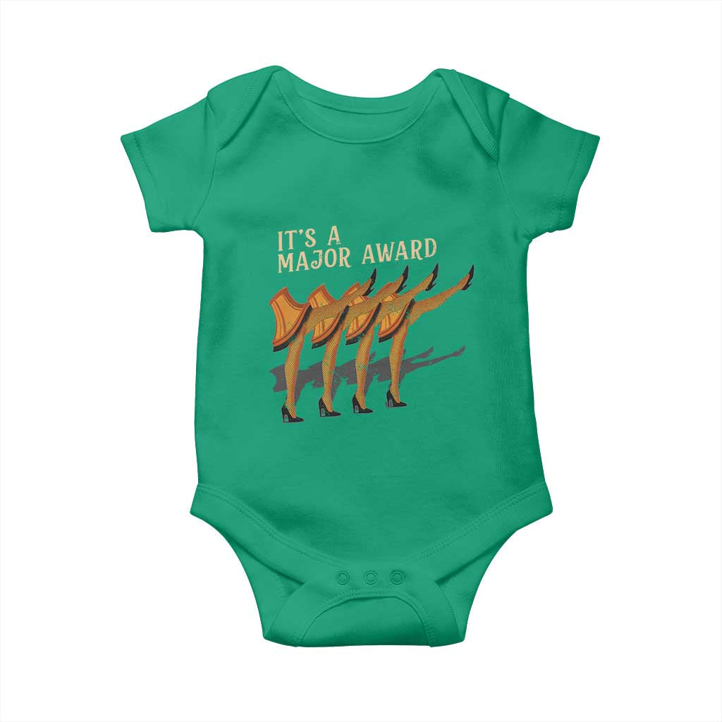 Funny Christmas Movie It's A Major Award Baby Onesie Italian Leg Lamp - Wonder Print Shop