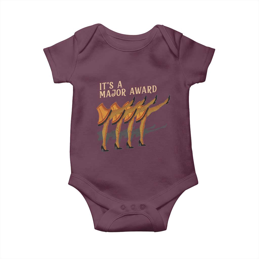 Funny Christmas Movie It's A Major Award Baby Onesie Italian Leg Lamp - Wonder Print Shop