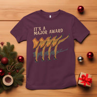 Funny Christmas Movie It's A Major Award T Shirt Italian Leg Lamp - Wonder Print Shop