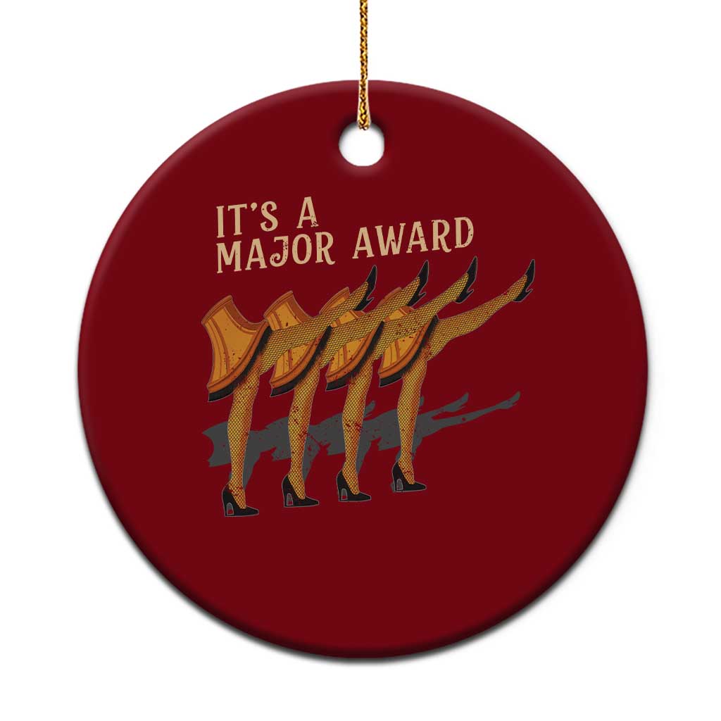 Funny Xmas Movie It's A Major Award Ceramic Ornament Italian Leg Lamp - Wonder Print Shop