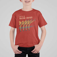Funny Christmas Movie It's A Major Award T Shirt For Kid Italian Leg Lamp - Wonder Print Shop