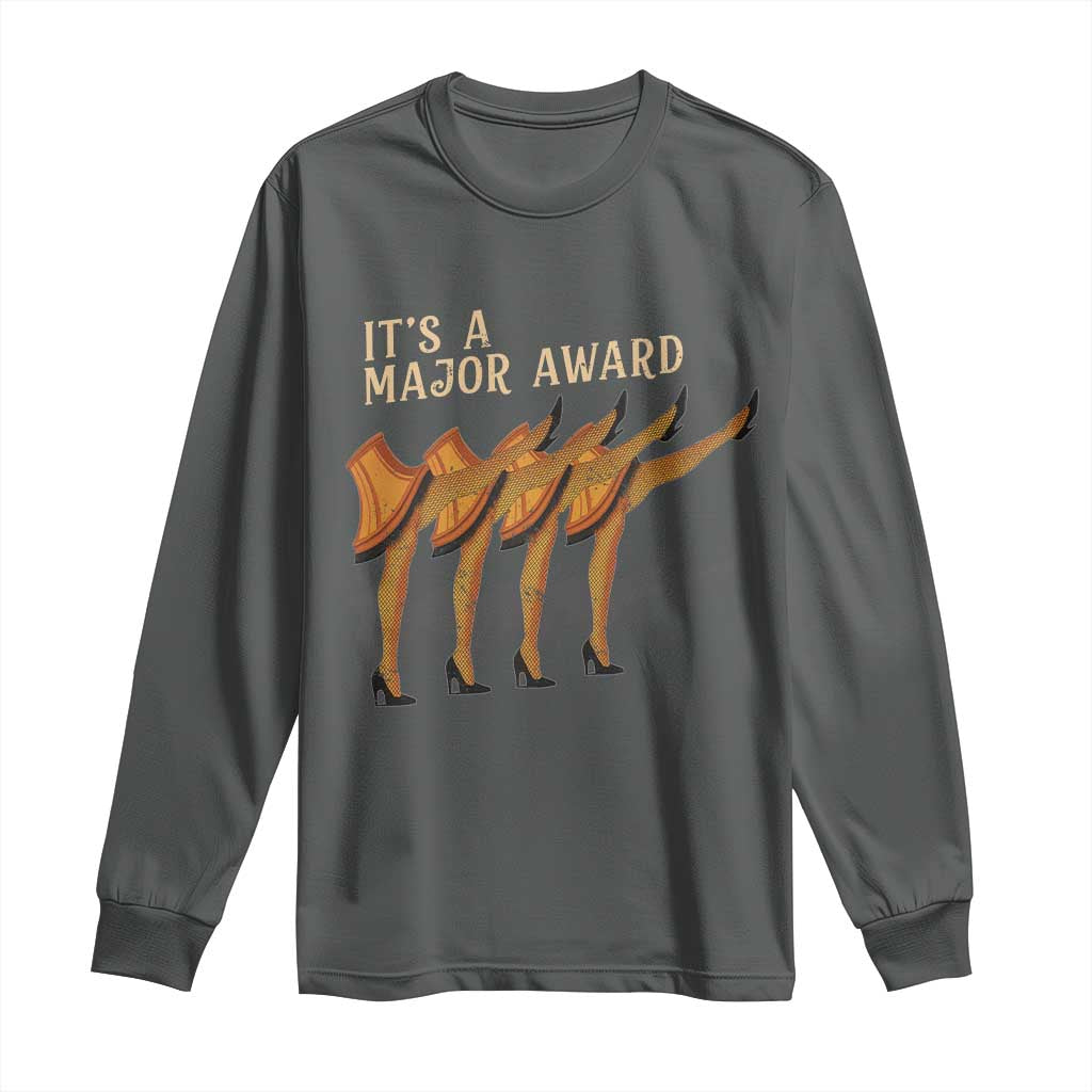 Funny Christmas Movie It's A Major Award Long Sleeve Shirt Italian Leg Lamp - Wonder Print Shop