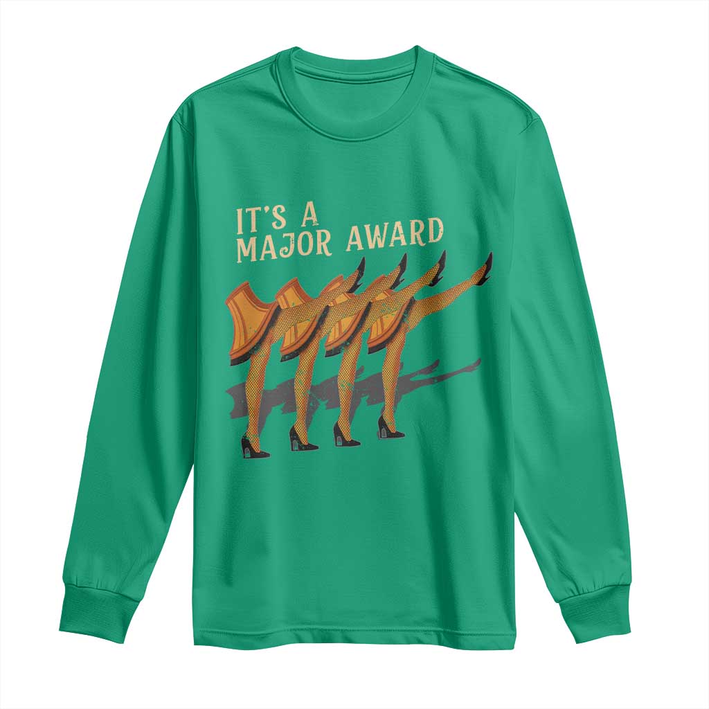 Funny Christmas Movie It's A Major Award Long Sleeve Shirt Italian Leg Lamp - Wonder Print Shop