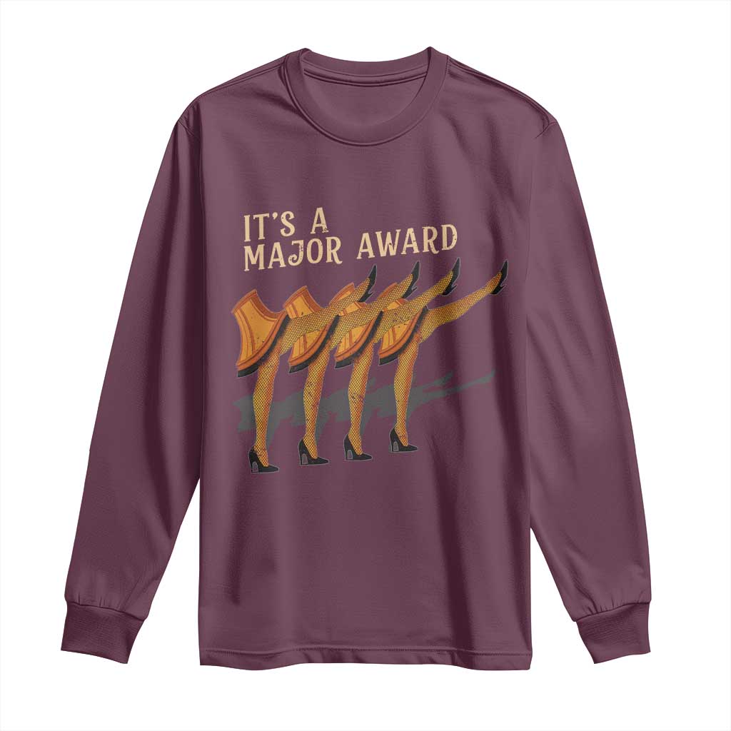 Funny Christmas Movie It's A Major Award Long Sleeve Shirt Italian Leg Lamp - Wonder Print Shop