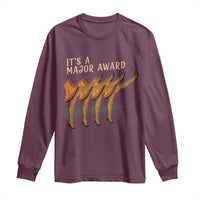 Funny Christmas Movie It's A Major Award Long Sleeve Shirt Italian Leg Lamp - Wonder Print Shop