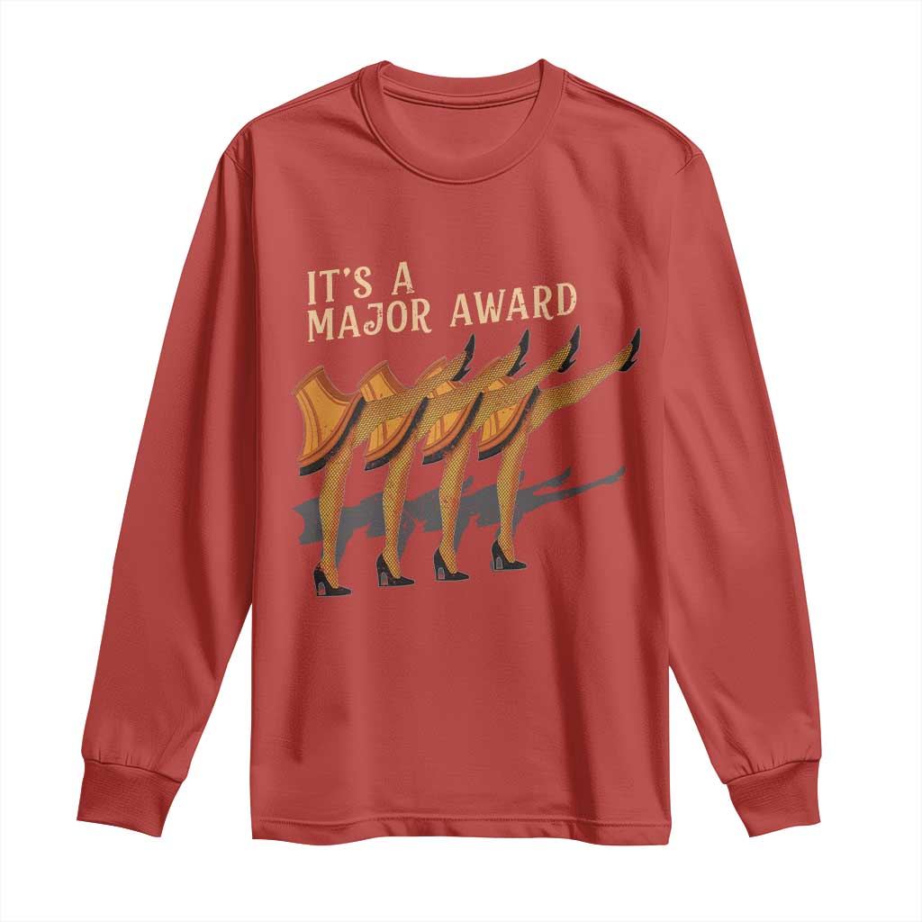 Funny Christmas Movie It's A Major Award Long Sleeve Shirt Italian Leg Lamp - Wonder Print Shop