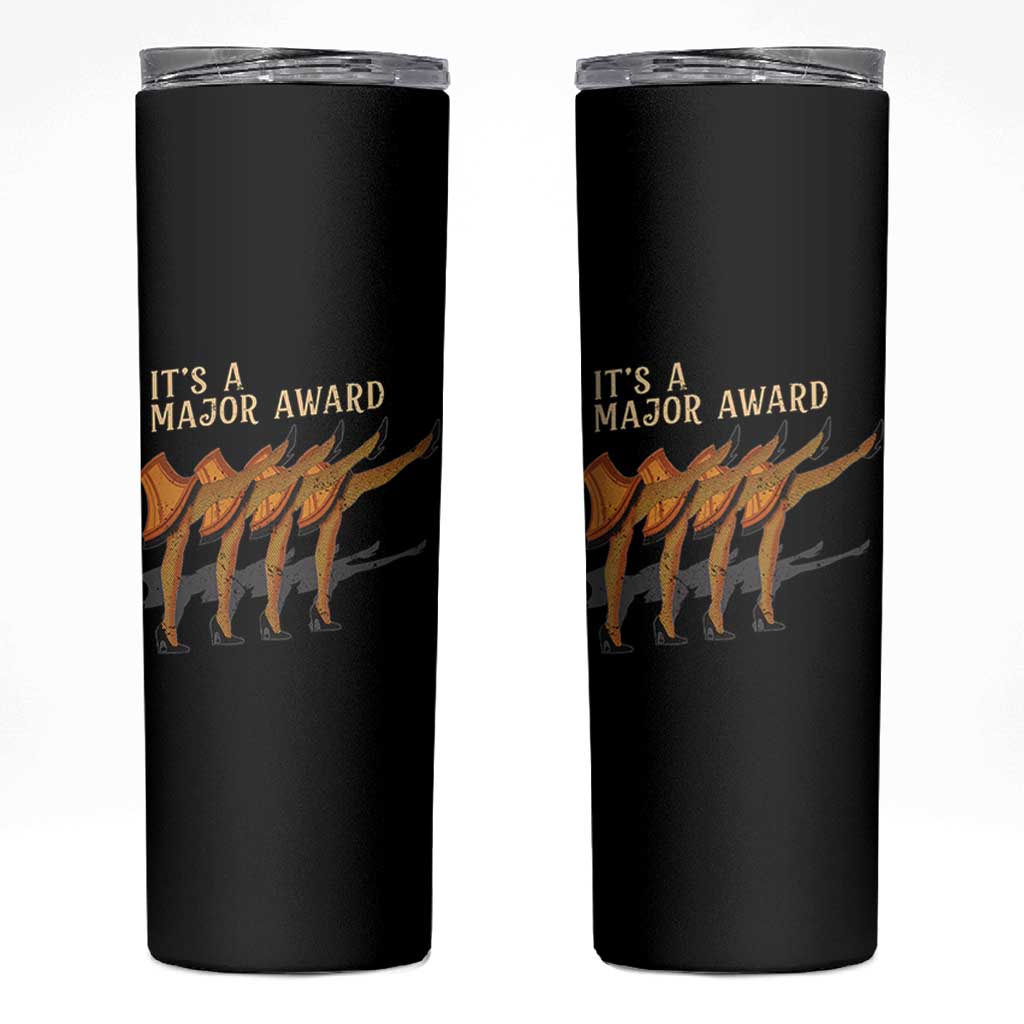Funny Christmas Movie It's A Major Award Skinny Tumbler Italian Leg Lamp - Wonder Print Shop