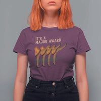 Funny Christmas Movie It's A Major Award T Shirt For Women Italian Leg Lamp - Wonder Print Shop