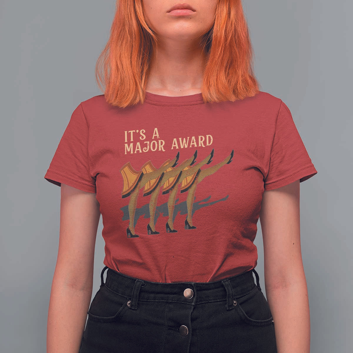 Funny Christmas Movie It's A Major Award T Shirt For Women Italian Leg Lamp - Wonder Print Shop