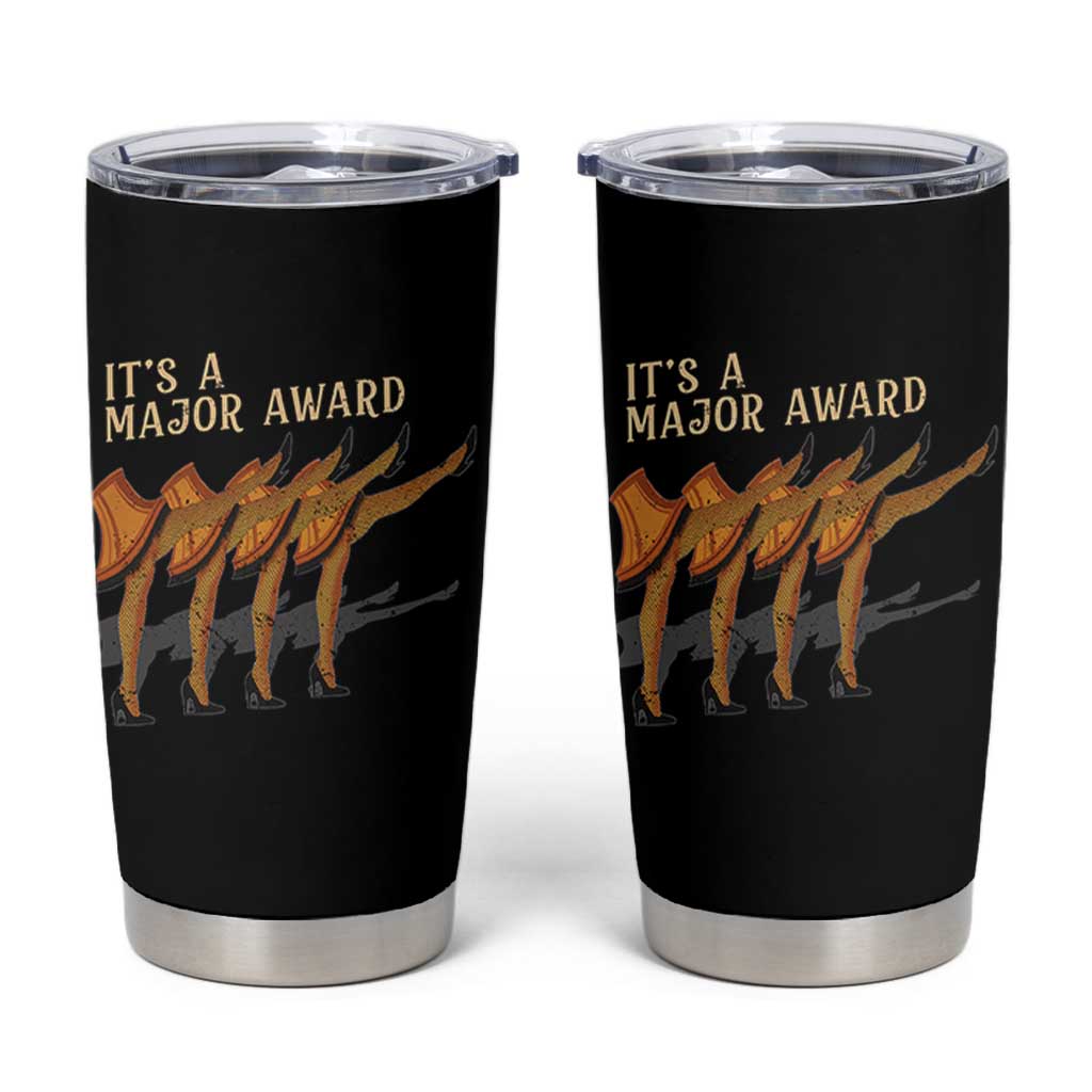 Funny Christmas Movie It's A Major Award Tumbler Cup Italian Leg Lamp - Wonder Print Shop