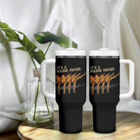 Funny Christmas Movie It's A Major Award Tumbler With Handle Italian Leg Lamp - Wonder Print Shop