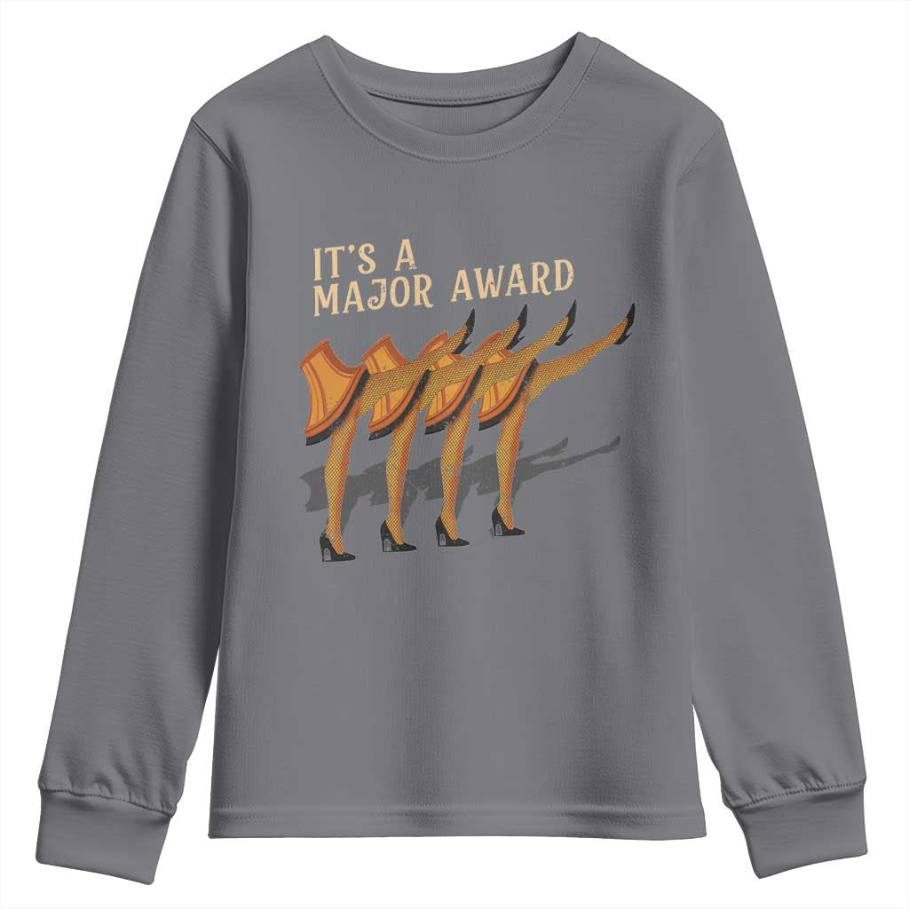 Funny Christmas Movie It's A Major Award Youth Sweatshirt Italian Leg Lamp - Wonder Print Shop