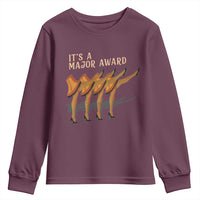 Funny Christmas Movie It's A Major Award Youth Sweatshirt Italian Leg Lamp - Wonder Print Shop