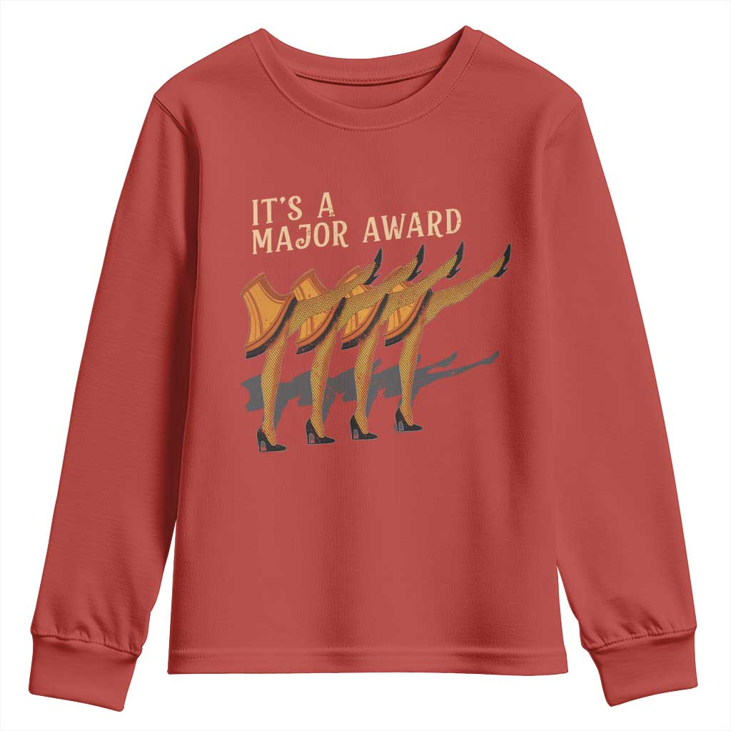 Funny Christmas Movie It's A Major Award Youth Sweatshirt Italian Leg Lamp - Wonder Print Shop