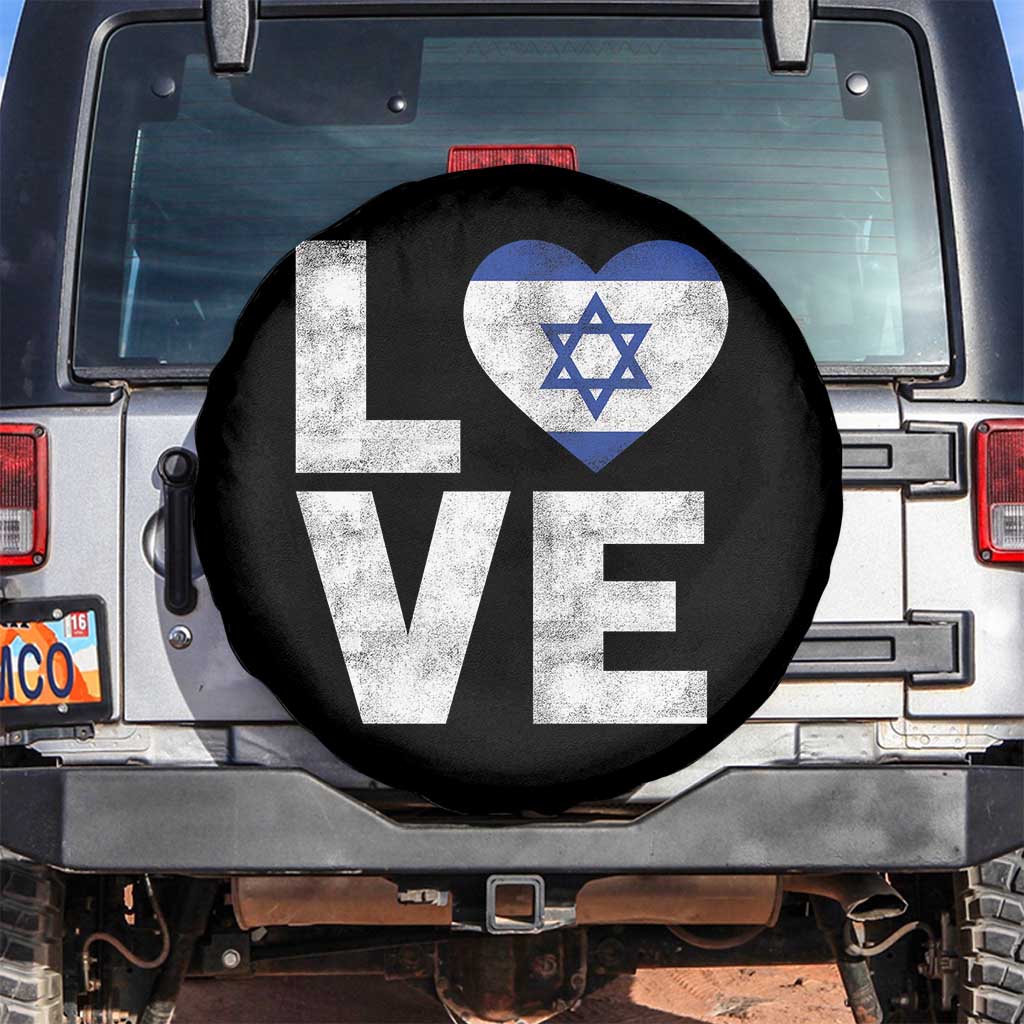 I Love Israel Jewish Gifts Star of David Israeli Spare Tire Cover - Wonder Print Shop
