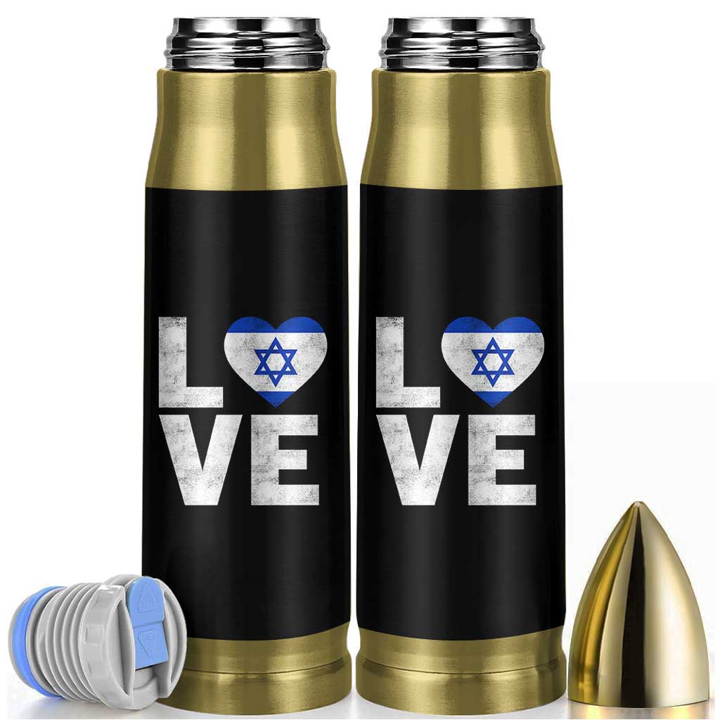 I Love Israel Jewish Gifts Star of David Israeli Bullet Tumbler - Wonder Print Shop